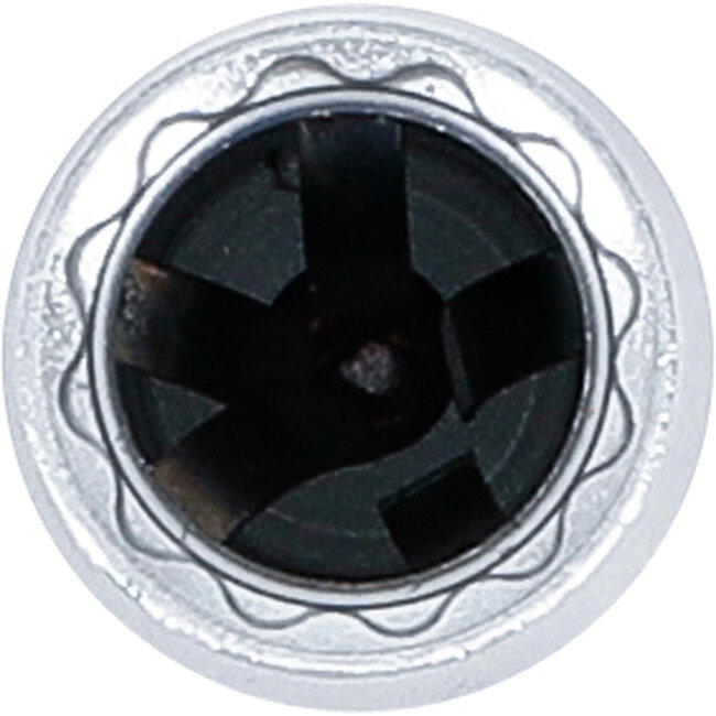 BGS Bougie kniedopsleutel twaalfkant met borgveer 3/8" 14 mm