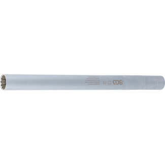 BGS technic Bougiedopsleutel, twaalfkant, extra lang 3/8" 16 mm