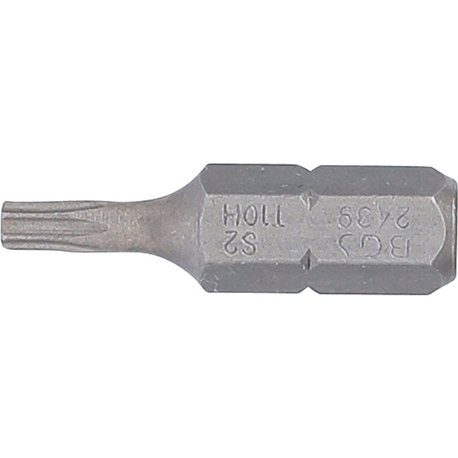 BGS Schroefbit lengte 25 mm Torx met boring T10