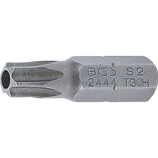 BGS Schroefbit Torx met boring T30
