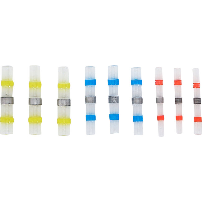 BGS Assortimenten Soldeerverbinder met krimpkous 9 delig