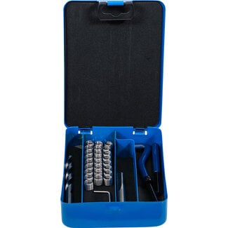 BGS technic Schroefdraad reparatieset M8 x 1,0 29 delig