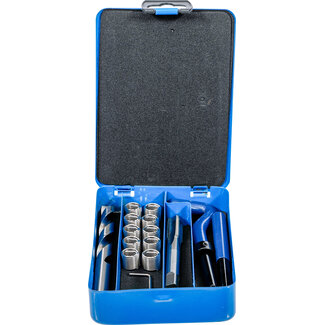 BGS technic Schroefdraad reparatieset M12 x 1,5 14 delig