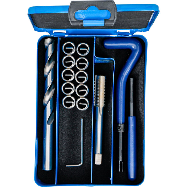 BGS Schroefdraad reparatieset M11 x 1,5 14 delig