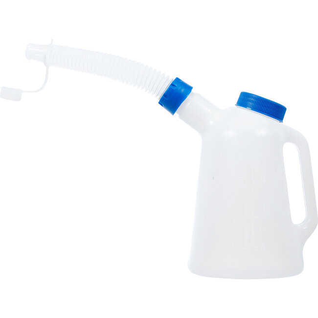 BGS Schenkkan met flexibele tuit en deksel 1 liter