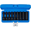 BGS Kracht doppenset E-profiel, diep 1/2" E10-E24, 9 delig