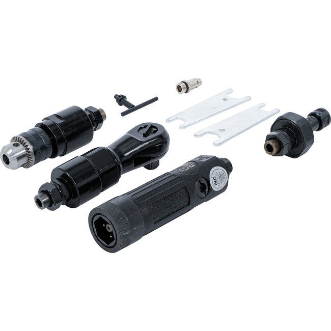 BGS Lucht multitool met 3 verwisselbare koppen