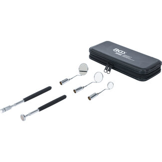 BGS technic LED magneetpen- en inspectiespiegelset