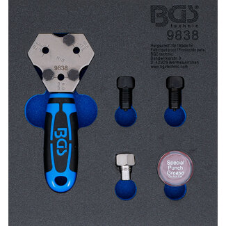 BGS technic Felsapparaat DIN 4,75 / 5 / 6 mm