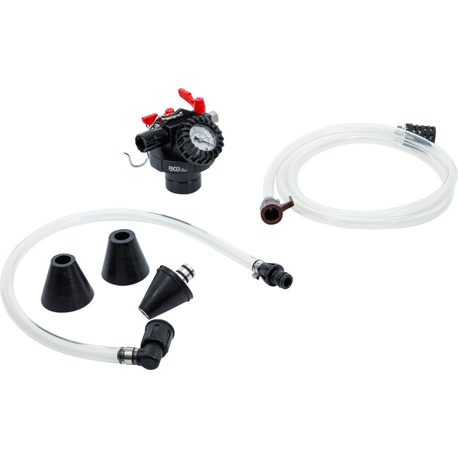 BGS Koelsysteem vul en ontluchtingsapparaat 6 delig
