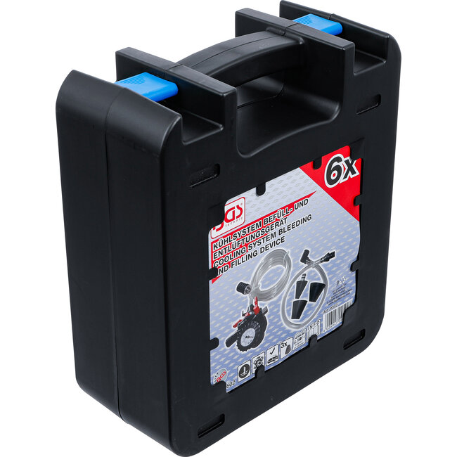 BGS Koelsysteem vul en ontluchtingsapparaat 6 delig