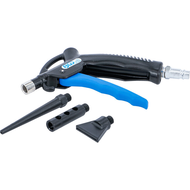 BGS Lucht blaaspistool met 3 mondstukken