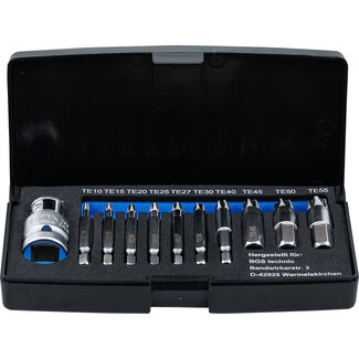 BGS technic Schroeven uitdraaiset voor defect T-profiel (voor Torx) T10 - T55 11 delig