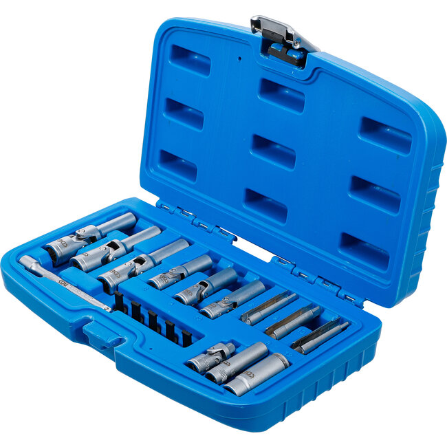 BGS Bougie dopsleutelset 18 delig