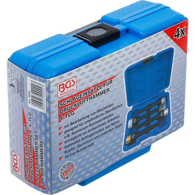 BGS Slaghamer inzetset voor luchthamer 4 delig