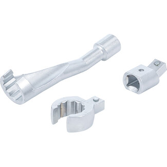 BGS technic Speciale sleutel voor uitlaatgastemperatuursensor 19 mm voor VAG 3 delig