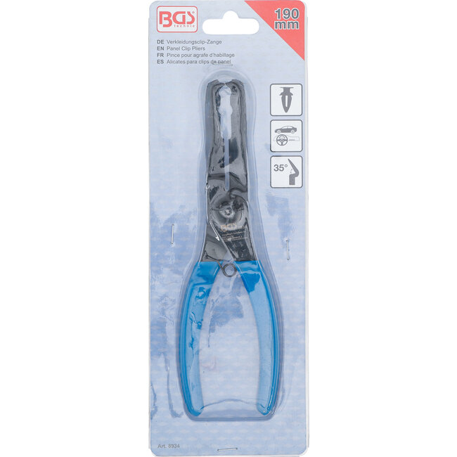 BGS Bekledingscliptang 190 mm
