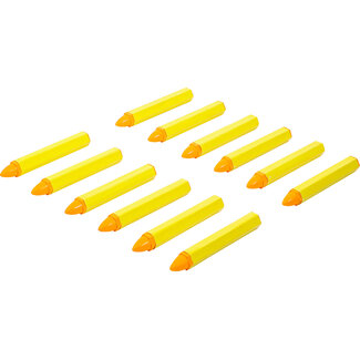 BGS technic Vetkrijtstift geel 12 stuks