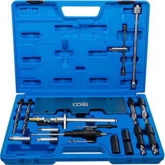 BGS technic Reparatieset voor gloeibougie schroefdraad voor Audi, VW 28 delig