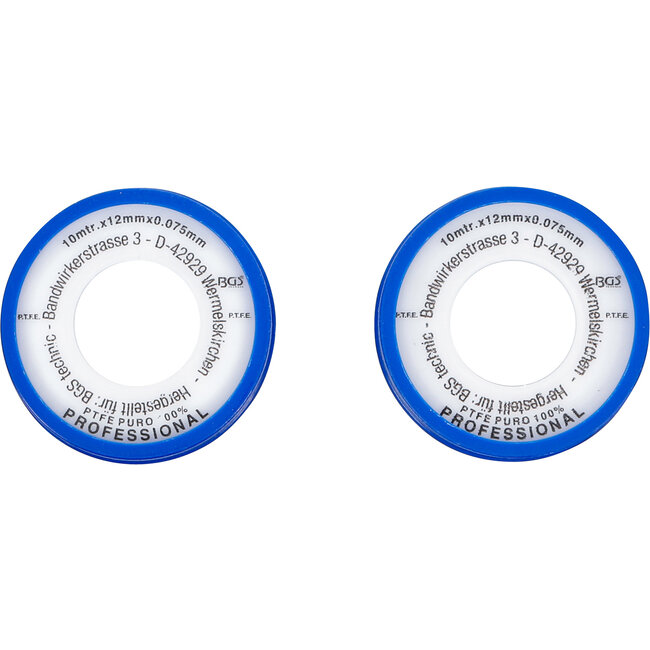 BGS PTFE afdichtband 10 meter 2 delig