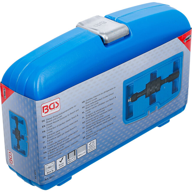 BGS Diesel injector uittrekker voor Bosch & Lucas