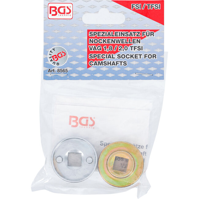 BGS Nokkenas stuurklep dopsleutelset voor VAG 1.8 / 2.0 TFSI