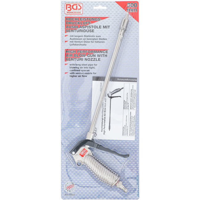 BGS Lucht blaaspistool met venturimondstuk 290 mm