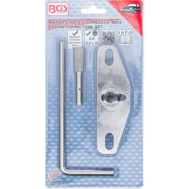 BGS Motorafstelset voor Rover, Peugeot, Ford, Volvo 2.0, 2.2L D