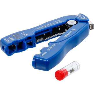 BGS technic Draad-/kabelstripmes "2-IN-1" 0,8 - 2,6 mm
