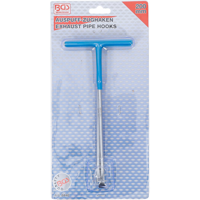 BGS Uitlaatrubber hakenset 2 delig