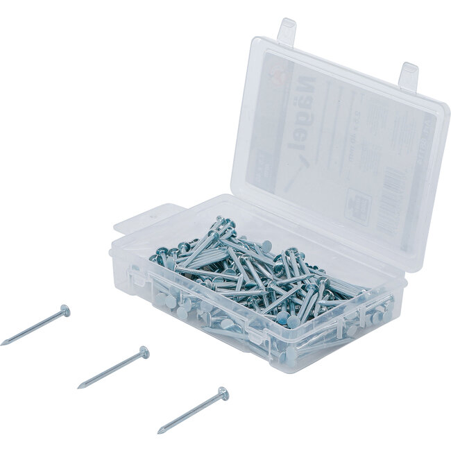 BGS Nagel-assortiment 200 gram 2,5 x 40 mm