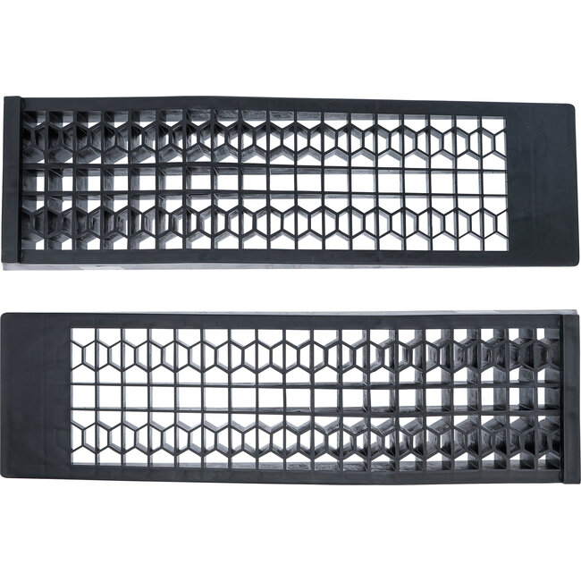 BGS Oprijplatenset kunststof extra vlak 2 delig