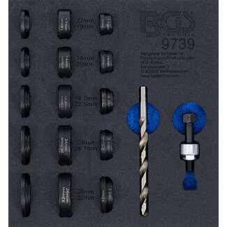 BGS technic Gatstansset voor inparkeersensoren Ø 17 - 32 mm