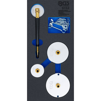 BGS technic Adapterset voor persluchtremontluchter 4 delig