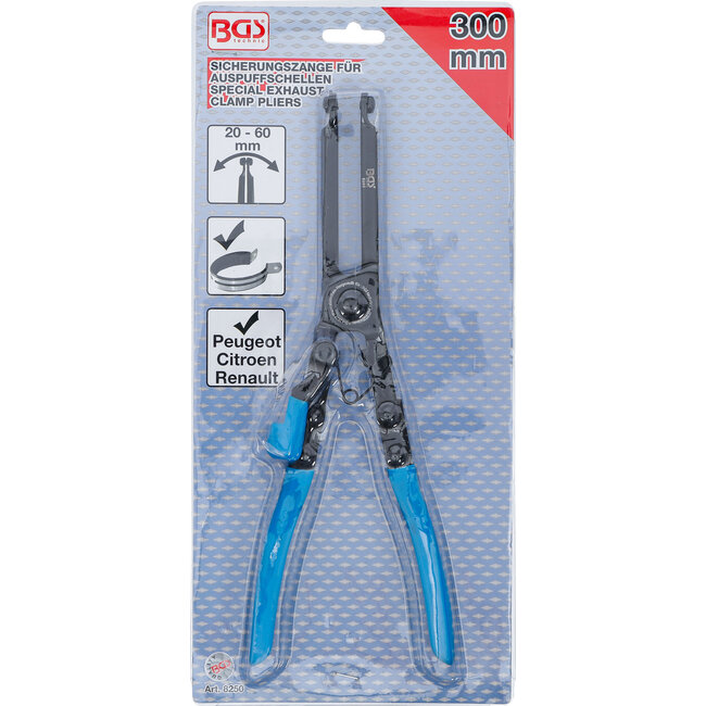 BGS Borgtang voor uitlaatklemmen 305 mm