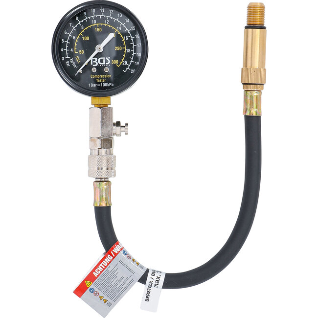 BGS Compressietester M10 + M14