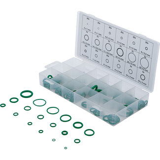 BGS technic O-ring-assortiment HNBR Ø 3 - 22 mm 225 delig