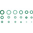 BGS O-ring-assortiment HNBR Ø 3 - 22 mm 225 delig