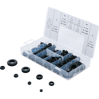 BGS technic Assortiment doorvoertulen rubber inchmaat 180 delig