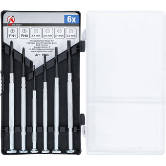 BGS technic Horlogemaker schroevendraaierset 6 delig
