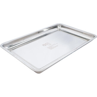 BGS technic Opvangbak roestvrij staal 600 x 400 mm 9 liter