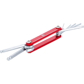 BGS Do it yourself Stiftsleutelset inbus met kogelkop 1,5 - 6 mm 7 delig