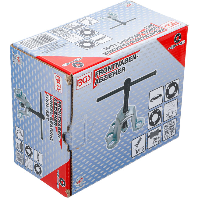 BGS Wielnaaf trekker 4- & 5-gats steekcirkel 100 - 115 mm