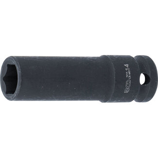 BGS technic Kracht dopsleuteldop zeskant, diep 1/2" 14 mm
