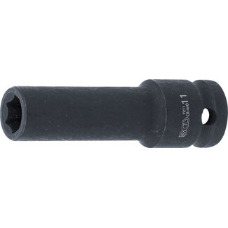 BGS technic Kracht dopsleuteldop zeskant, diep 1/2" 11 mm