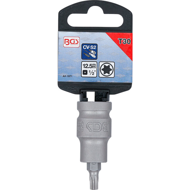 BGS Kracht dopsleutelbit 1/2" Torx T30