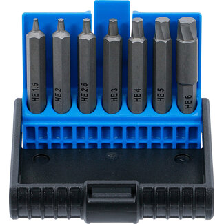 BGS technic Schroeven uitdraaiset voor defecte zeskant 1,5 + 6 mm 7 delig