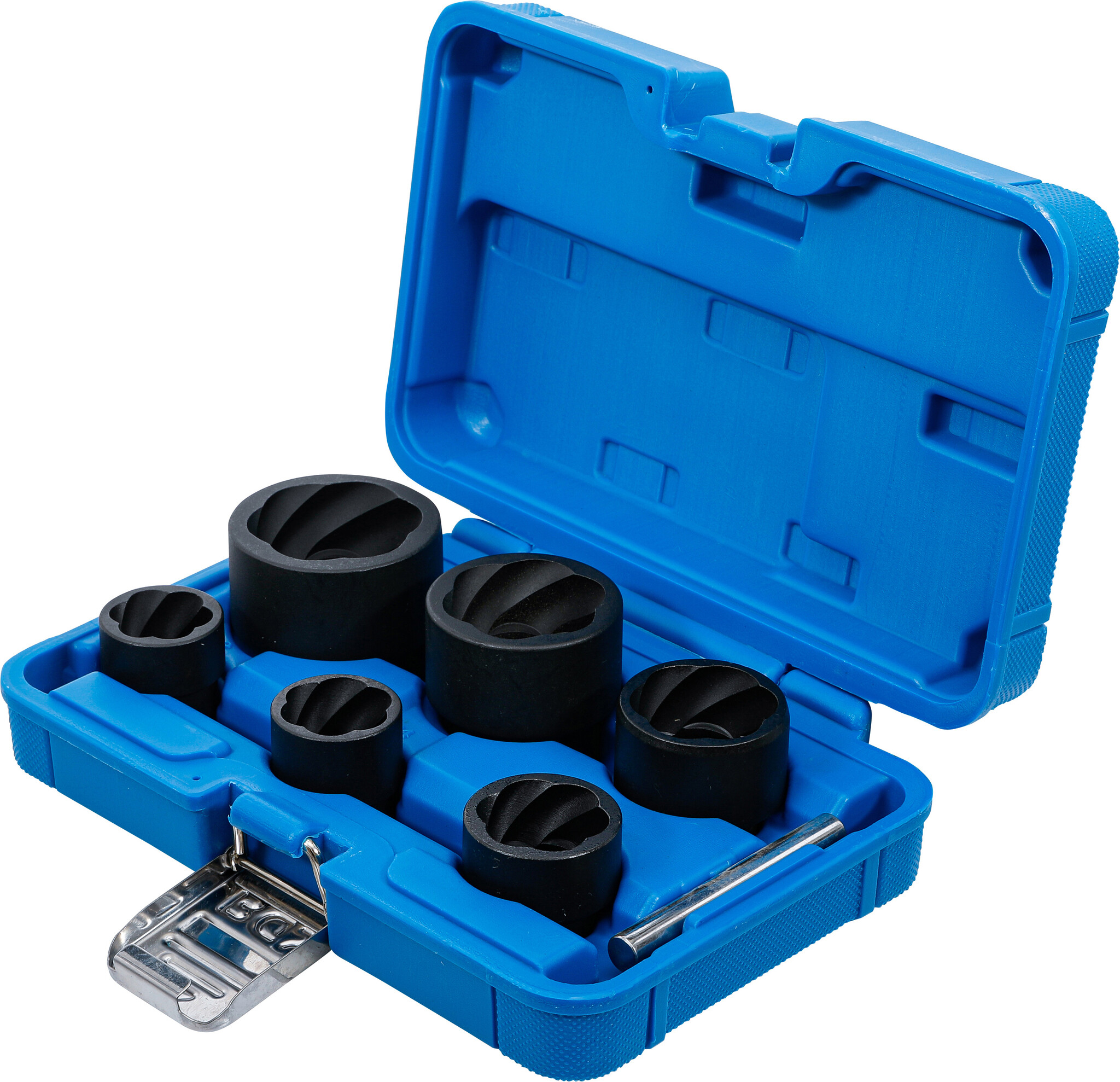 Extractie doppenset TT1 tray 3/8 1/2 voor het verwijderen van beschadigde of afgeronde Extractie doppenset TT1 tray 3/8 1/2 voor het verwijderen van beschadigde of afgeronde