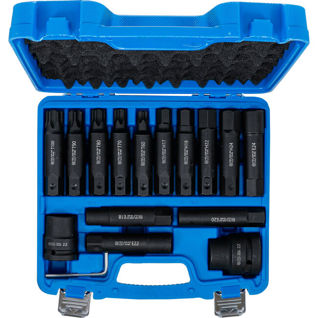 BGS Vrachtwagen bitset 3/4" en 1" 16 delig