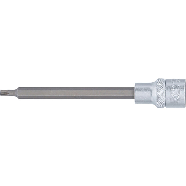 BGS Dopsleutelbit lengte 140 mm 1/2" veeltand (voor XZN) M5